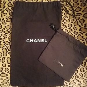 CHANEL 2pc Dust Bags